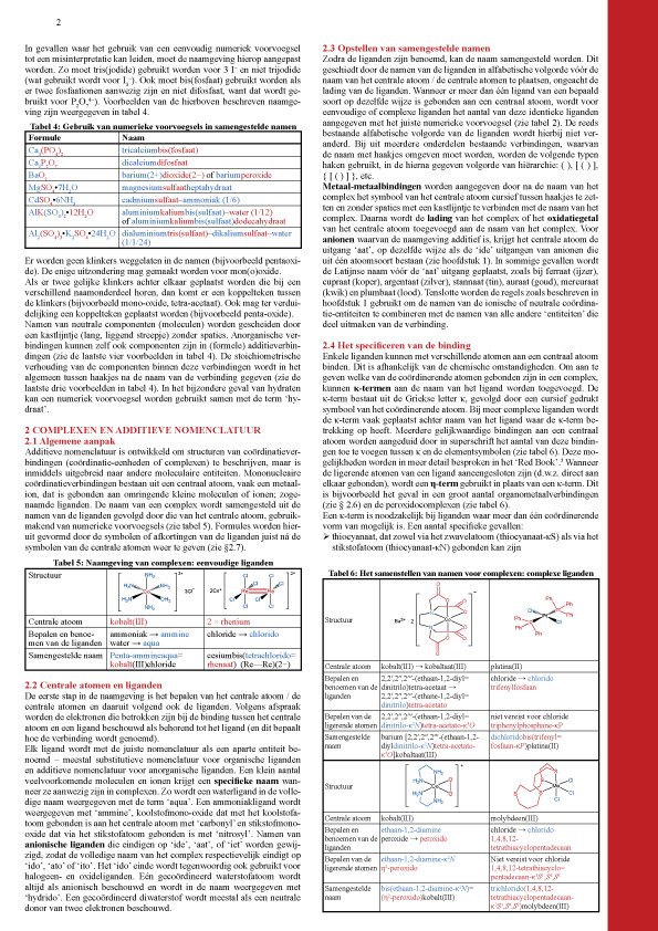 Nomenclatuurregels Anorganische Chemie Kncv