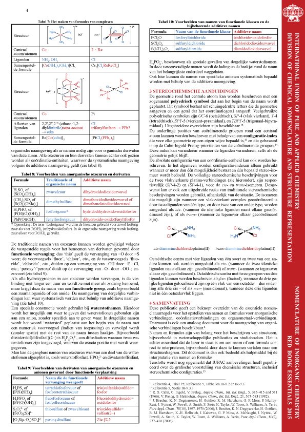 Nomenclatuurregels Anorganische Chemie Kncv
