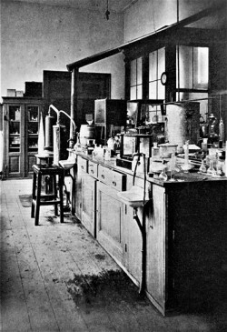 Labtafel VtH in het laboratorium-org